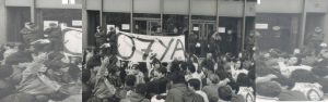 Primeras manifestaciones en las Universidades